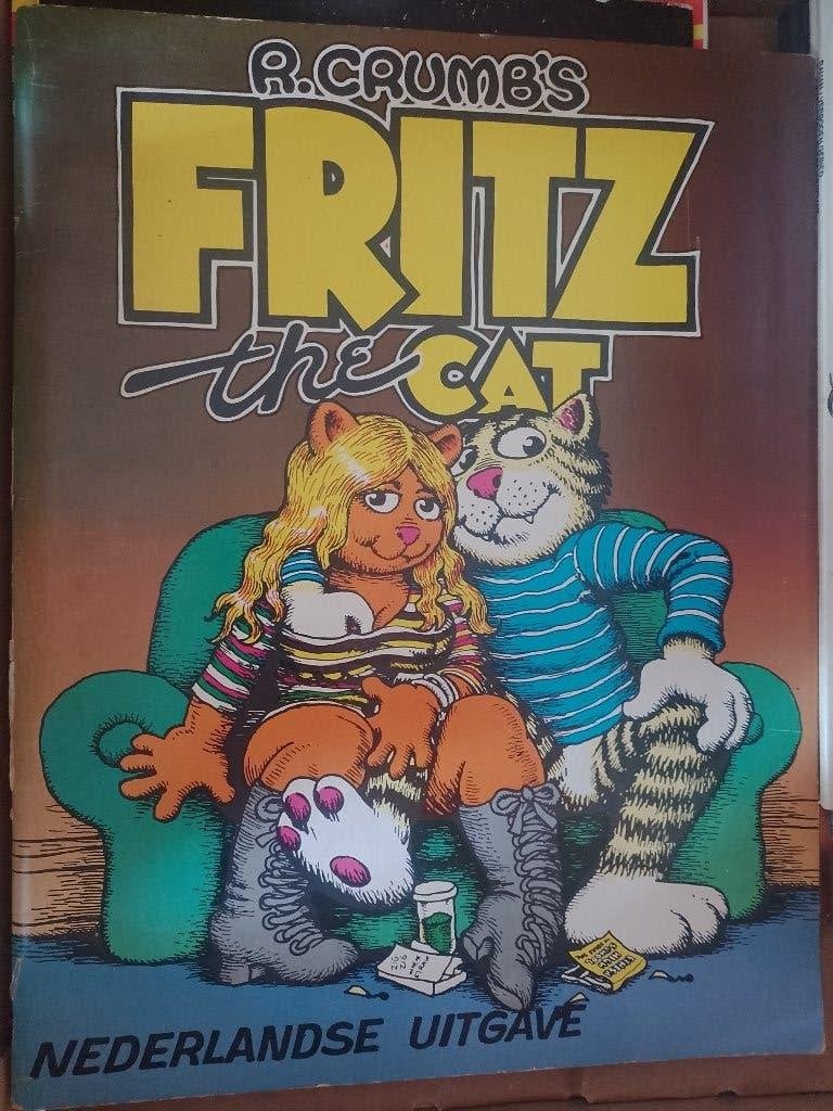Fritz the Cat - R. Crumb's., Eén stripboek, Ophalen of Verzenden, Gelezen