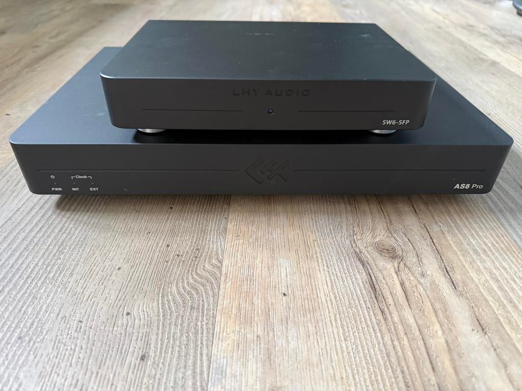 LHY SW6 SFP netwerk switch, Ophalen of Verzenden, Zo goed als nieuw