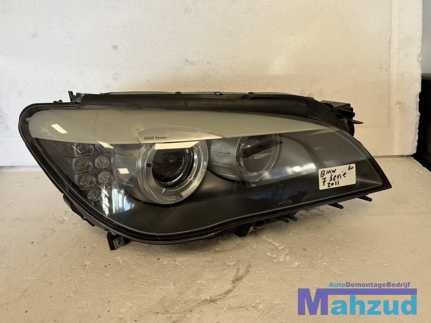 BMW 7 SERIE F01 Rechts koplamp headlight UK ENGELS 2008-201, Petuelring 130
80788  Munich, DE, Gebruikt, Info@bmw.de, Ophalen of Verzenden