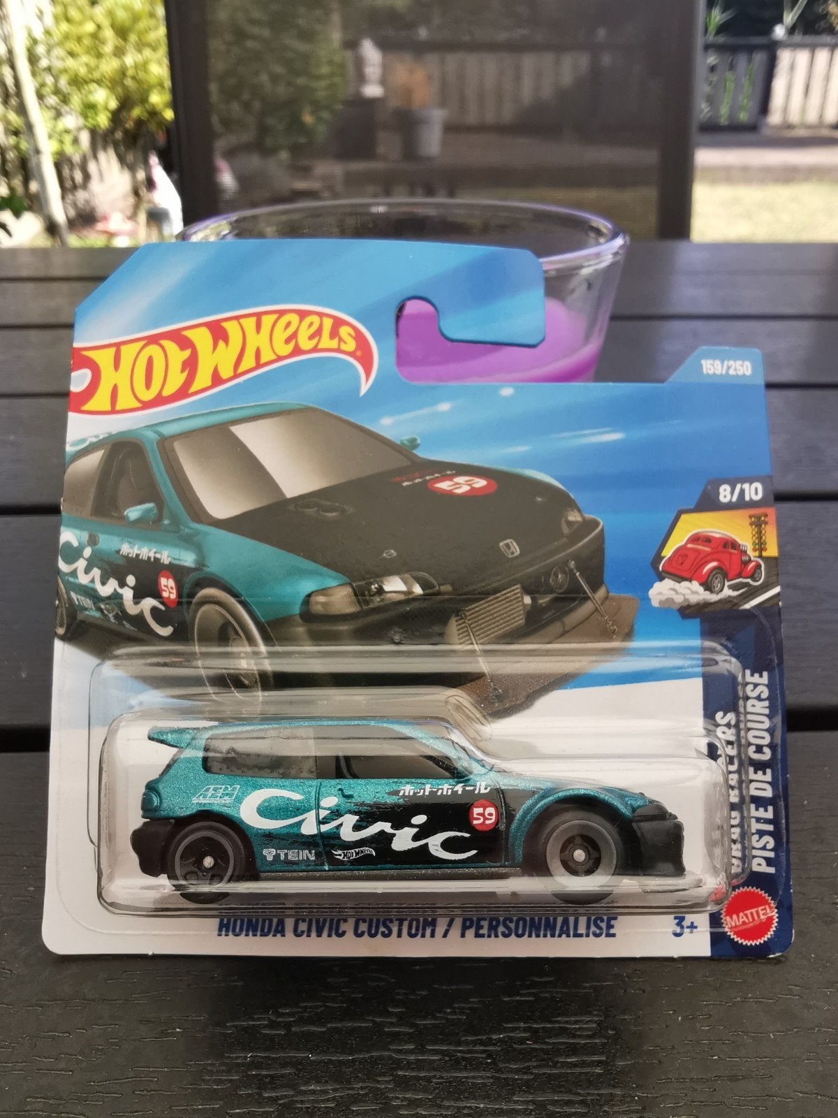 HotWheels Honda Civic Custom, Hobby en Vrije tijd, Modelauto's | Overige schalen, Ophalen of Verzenden, Nieuw, Auto