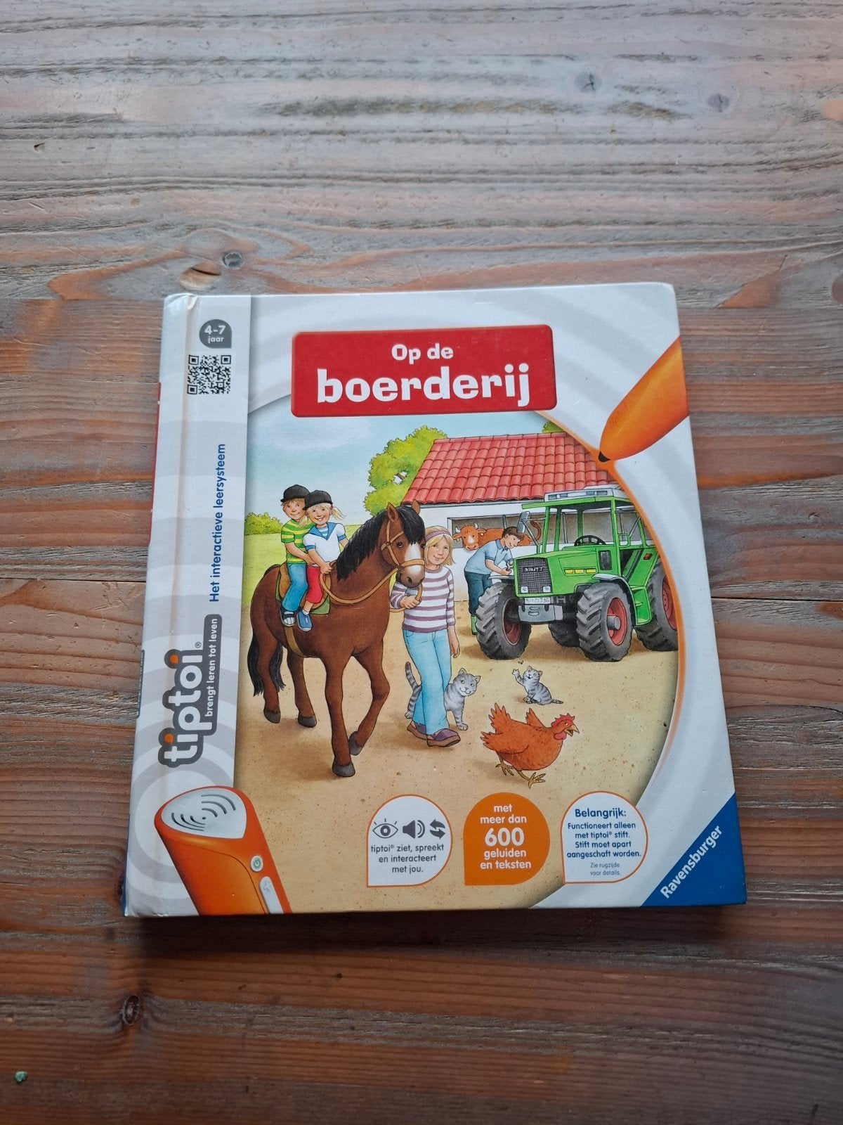 Tiptoi Op de boerderij - Interactief leerzaam boek, Boeken, Ophalen, Non-fictie, Jongen of Meisje, Ravensburger