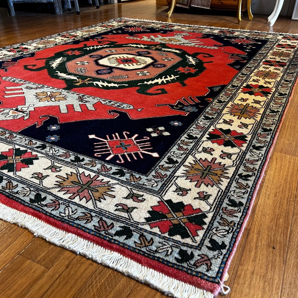 perzisch tapijt ardebil – 240 x 180 cm – Gratis bezorgd, TTM Wonen, Meubels – (Perzische) Tapijten en Woonaccessoires, 150 tot 200 cm