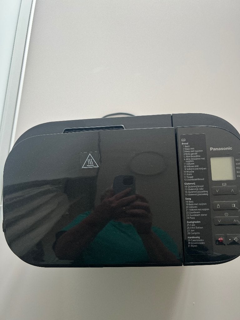 Broodbakmachine panasonic, Meer dan 10 programma's, Nieuw, 1200 tot 1600 gram deeg, Ophalen