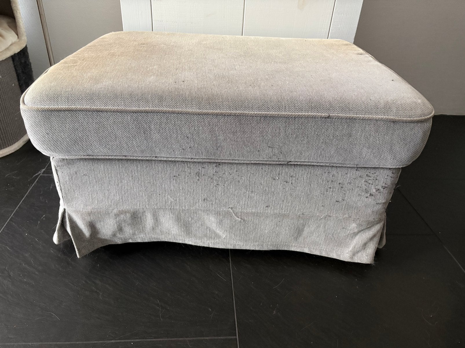Ikea Ektorp voetenbank, Ophalen, Gebruikt, 75 tot 100 cm, Stof