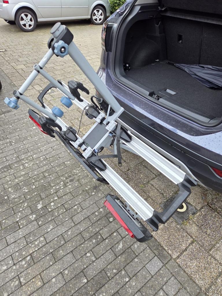 Trekhaak fietsendrager voor 2 fietsen MOVANEXT LICHTGEWICHT., Auto diversen, Fietsendragers, Gebruikt, Ophalen of Verzenden, 2 fietsen