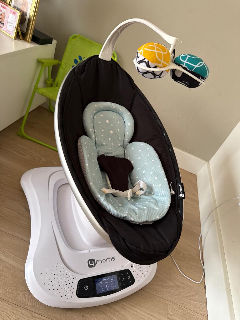 4moms mamaroo 4 schommel, Kinderen en Baby's, Wipstoeltjes, Overige merken, Schommelstoel, Verstelbaar, Ophalen of Verzenden