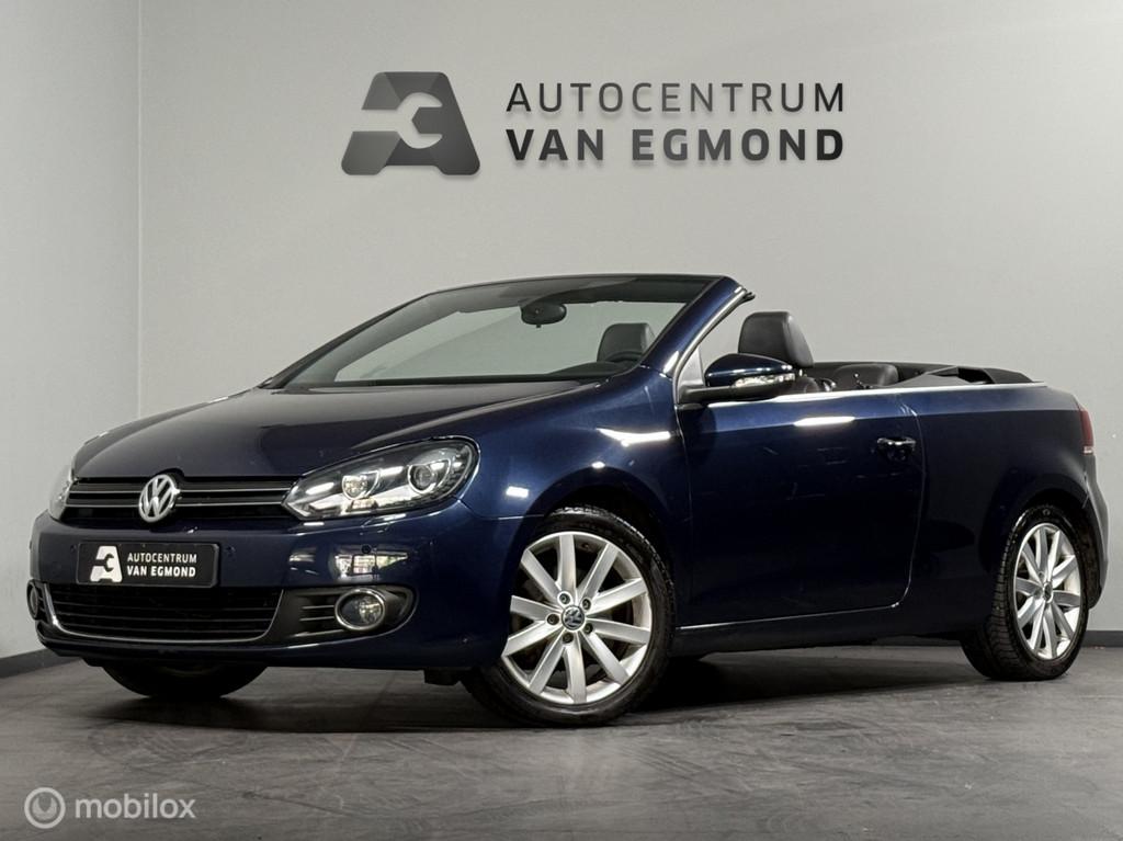 Volkswagen Golf Cabrio 1.2 TSI Highline | LEDER | CRUISE |NL, Auto's, Voorwielaandrijving, Euro 5, 4 cilinders, Cabriolet