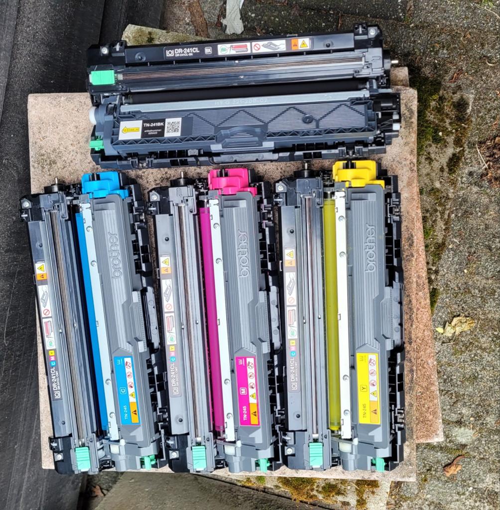 Gratis Brother TN245 toners (123inkt), Ophalen, Gebruikt, Toner, Brother