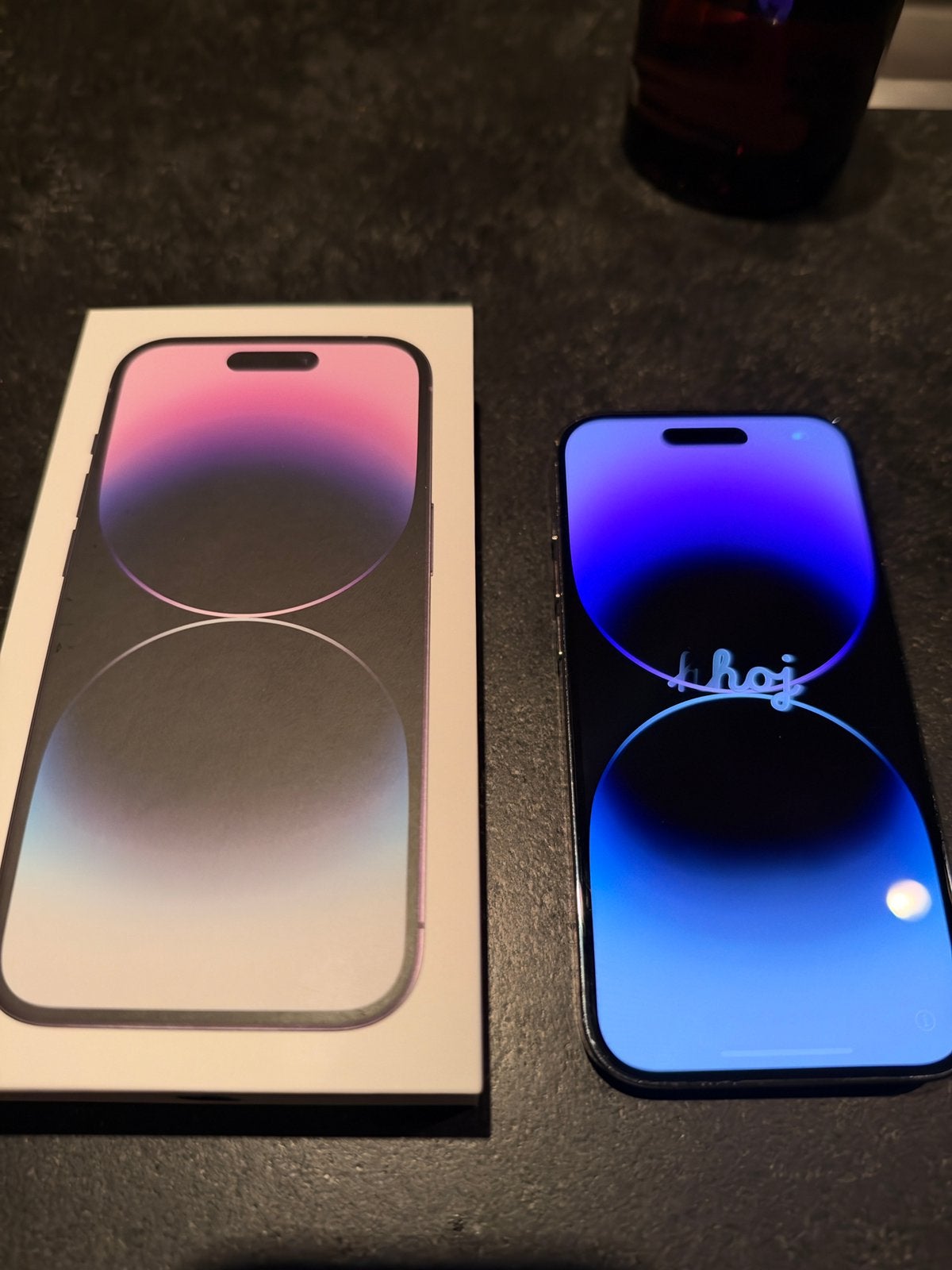 Iphone 14 pro 128gb, Zwart, Ophalen of Verzenden, Zo goed als nieuw, 128 GB