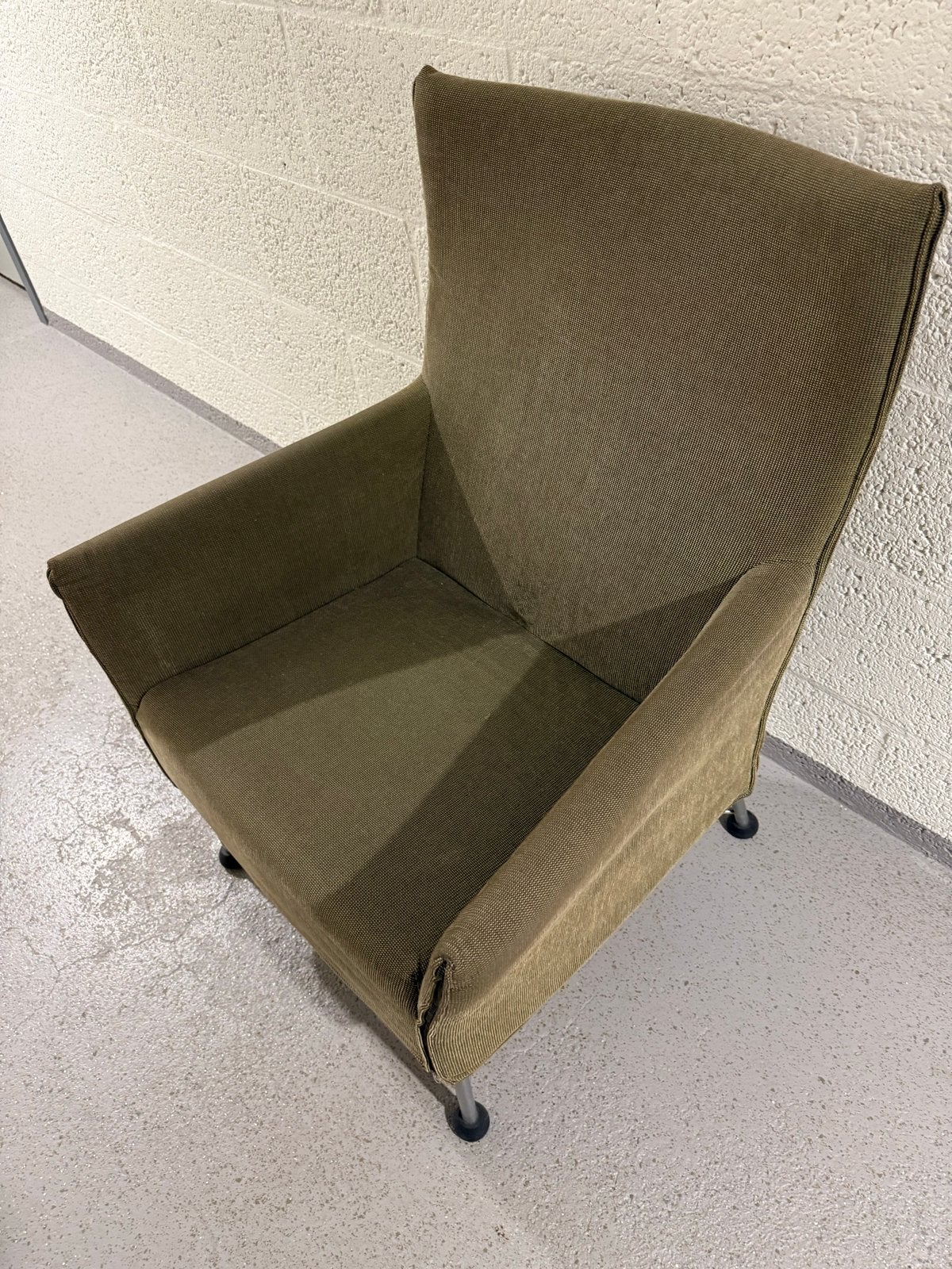 Gerard van den Berg Charlie stoel - Ribstof bekleding, Ophalen, Gebruikt, Overige kleuren, Eén