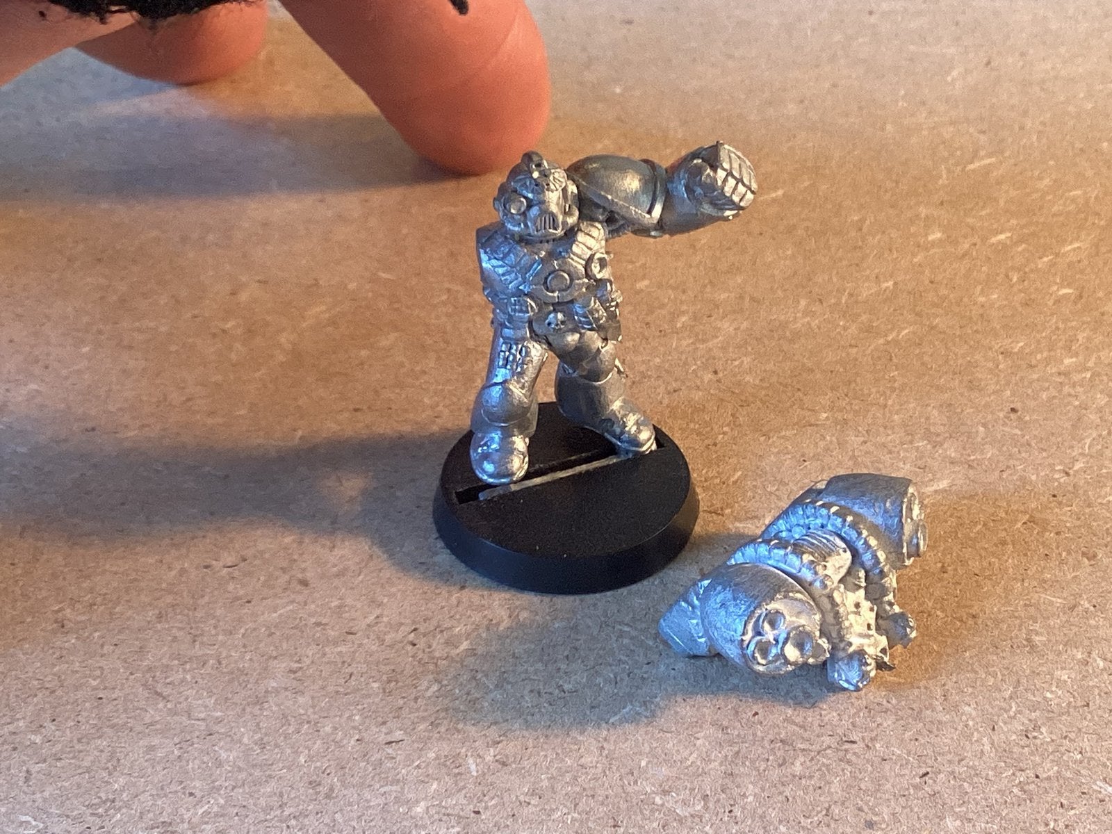 1x Space Marines; Space Marine, Jump Pack Sergeant v2 [1993], Ophalen of Verzenden, Zo goed als nieuw, Warhammer 40000, Figuurtje(s)