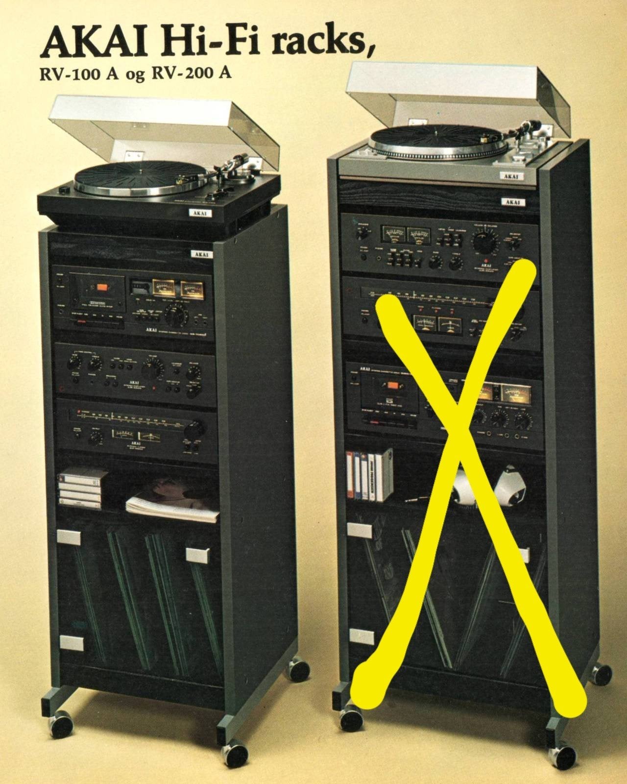 Akai RV 100 audio rack, Computers en Software, Serverkasten, Ophalen of Verzenden, Nieuw