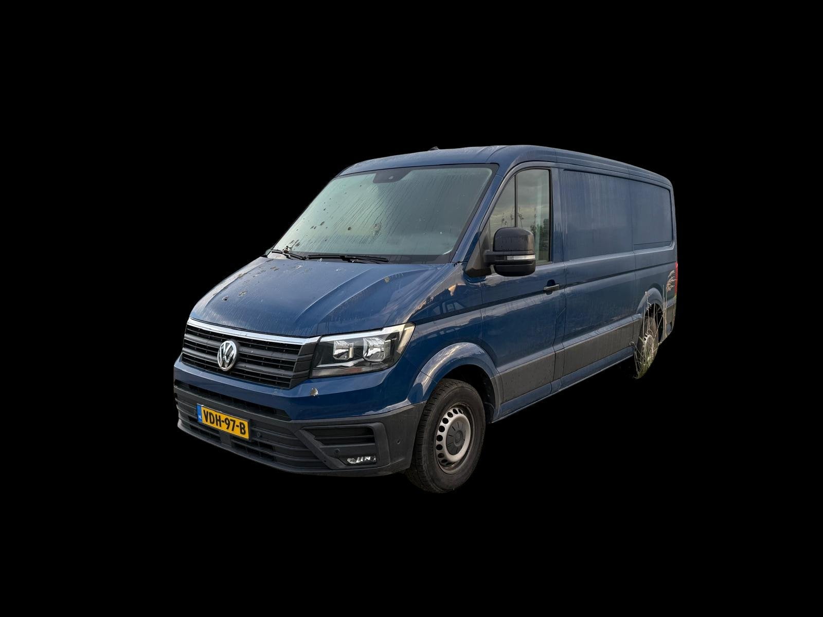 Volkswagen Crafter 35 2.0 TDI L3H3 Comfortline (bj 2019), Auto's, Bestelauto's, Stof, Gebruikt, 4 cilinders, Bedrijf