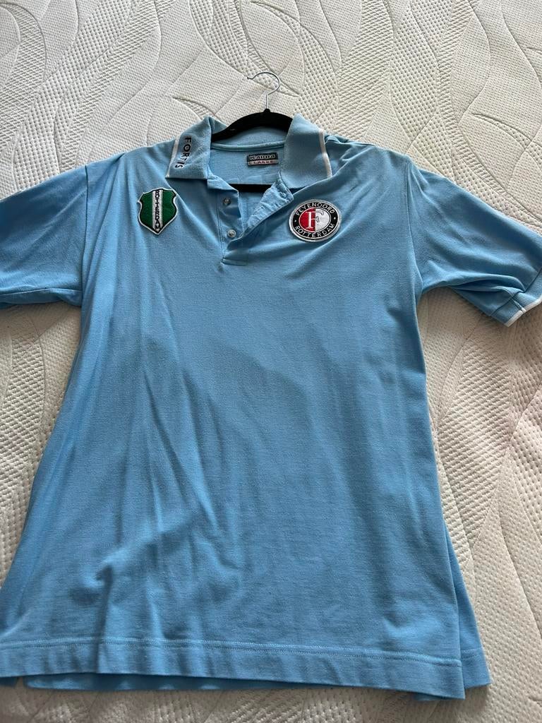Feyenoord polo, Kleding | Heren, Ophalen of Verzenden, Zo goed als nieuw, Blauw