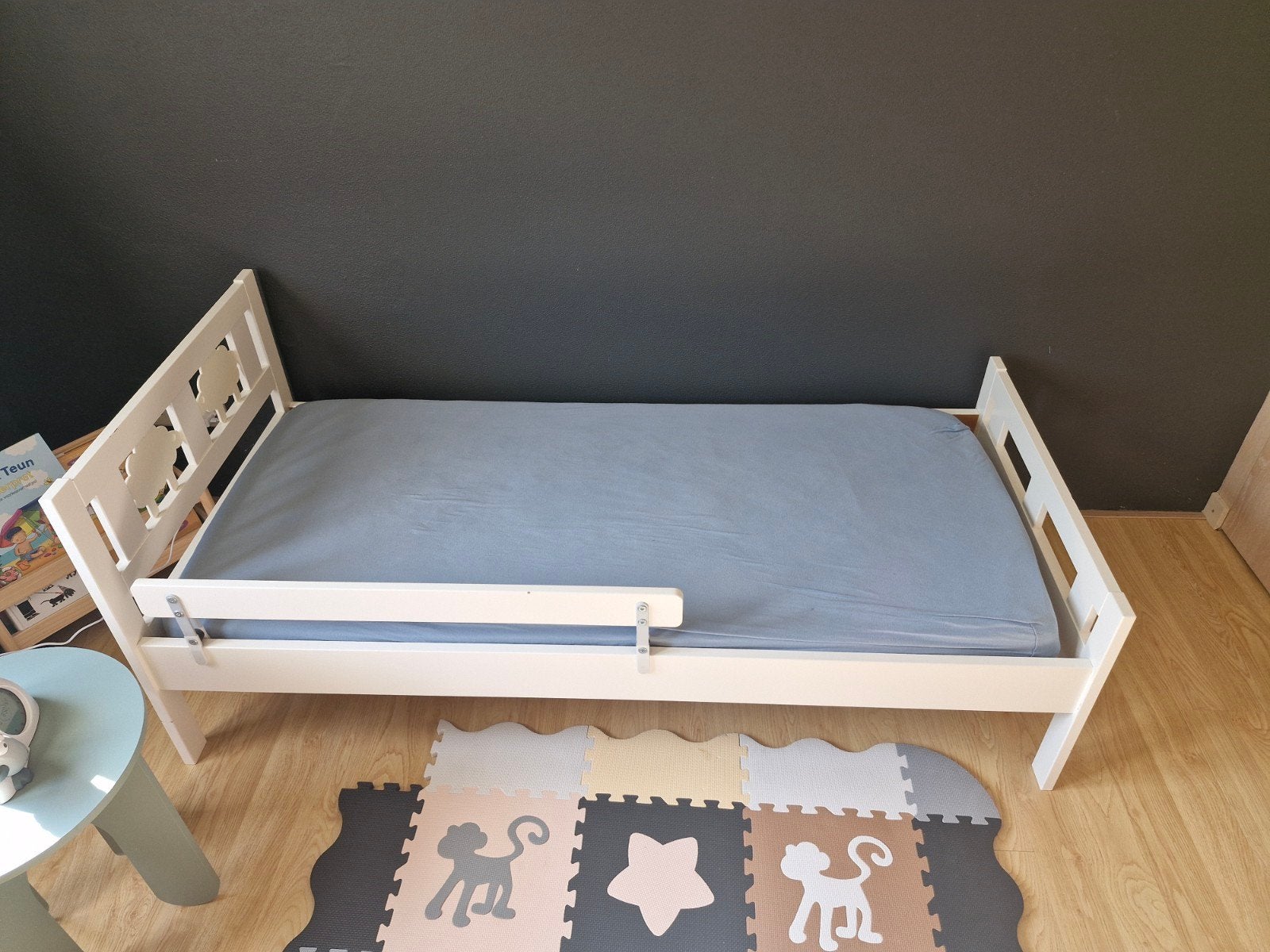 IKEA KRITTER peuterbed 70x160 cm met lattenbodem en matras, Kinderen en Baby's, Kinderkamer | Bedden, Ophalen of Verzenden