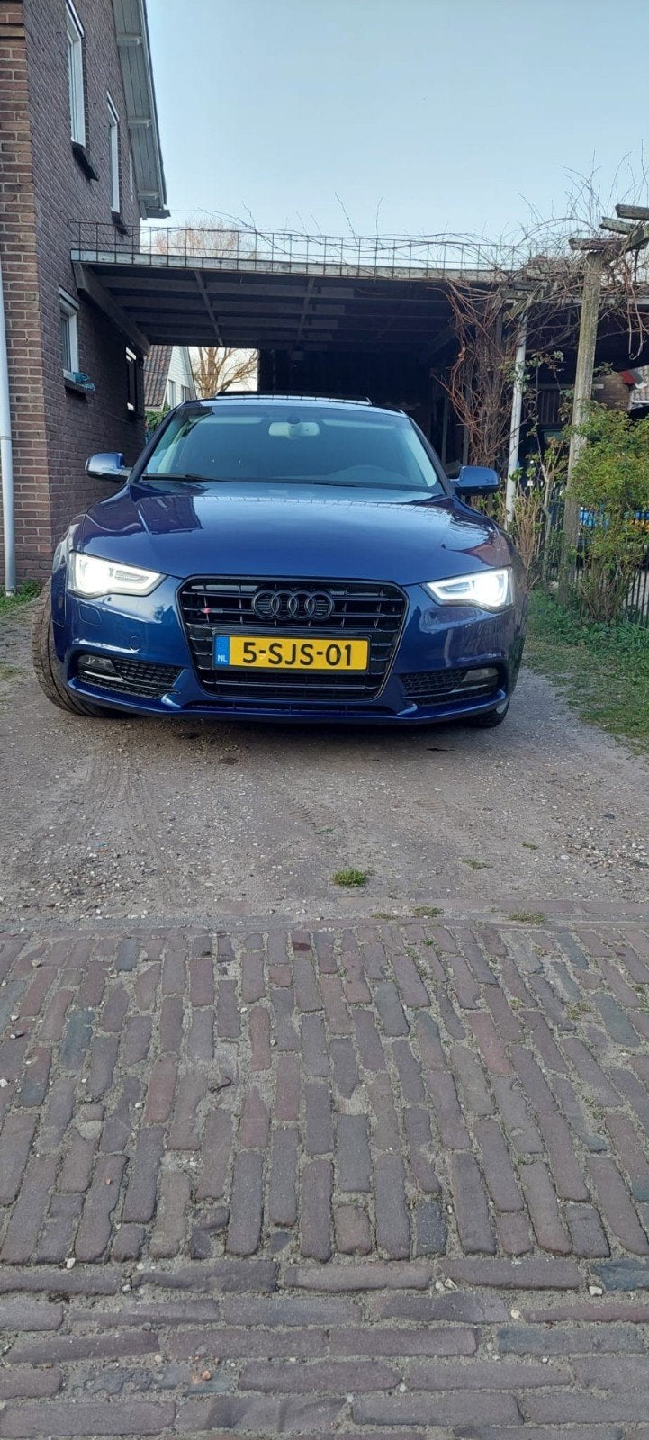 Audi A5 1.8 Tfsi 170pk Multitronic 2013 Blauw, Auto's, Audi, 4 cilinders, Blauw, Origineel Nederlands, 170 pk
