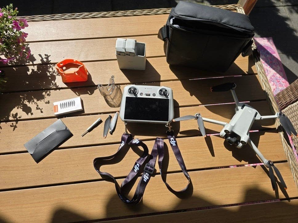 dji mini 3 pro fly more combo, Cameradrone, 100 tot 1000 meter, Return to Home, Zo goed als nieuw
