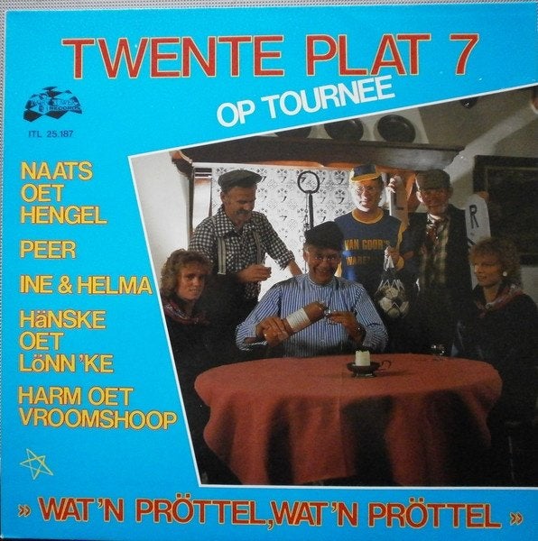 Piraten L.P. : Twente Plat 7 Op Tournee Wat'n Pröttel, Wat'n, Cd's en Dvd's, Vinyl | Nederlandstalig, LP, Gebruikt, Complilatie
