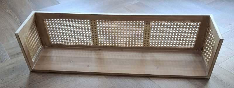 Rotan wandplank Webbing, Ophalen of Verzenden, Zo goed als nieuw