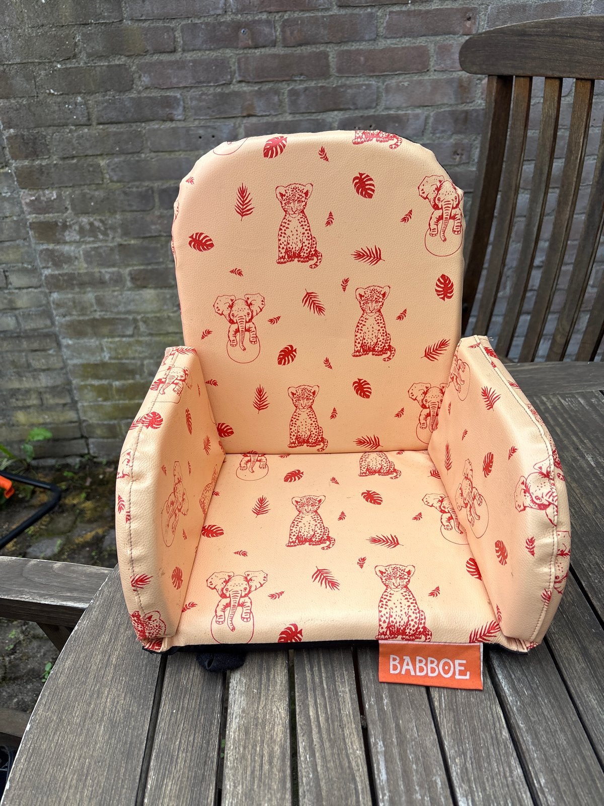 Babboe bakfietskussen met jungleprint, Ophalen, Zo goed als nieuw