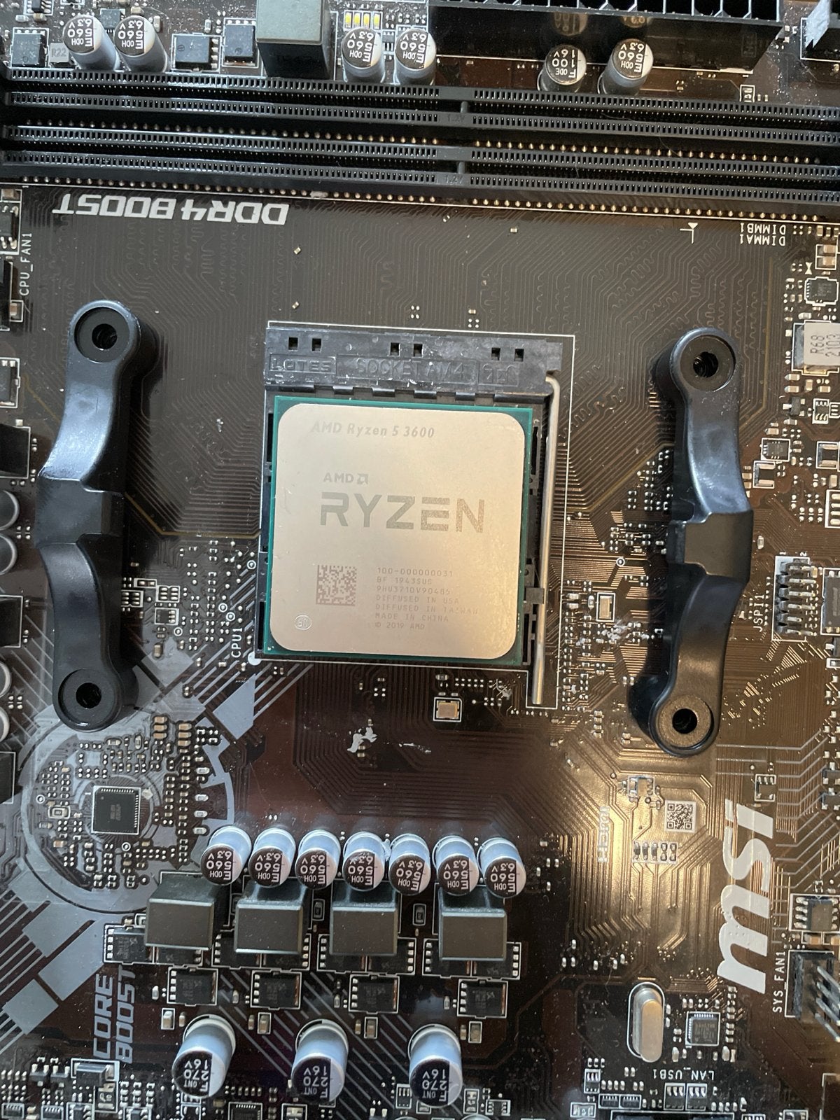 AMD Ryzen 5 3600 Processor (zonder moederbord), Computers en Software, Processors, Ophalen, Gebruikt, 6-core, 3 tot 4 Ghz