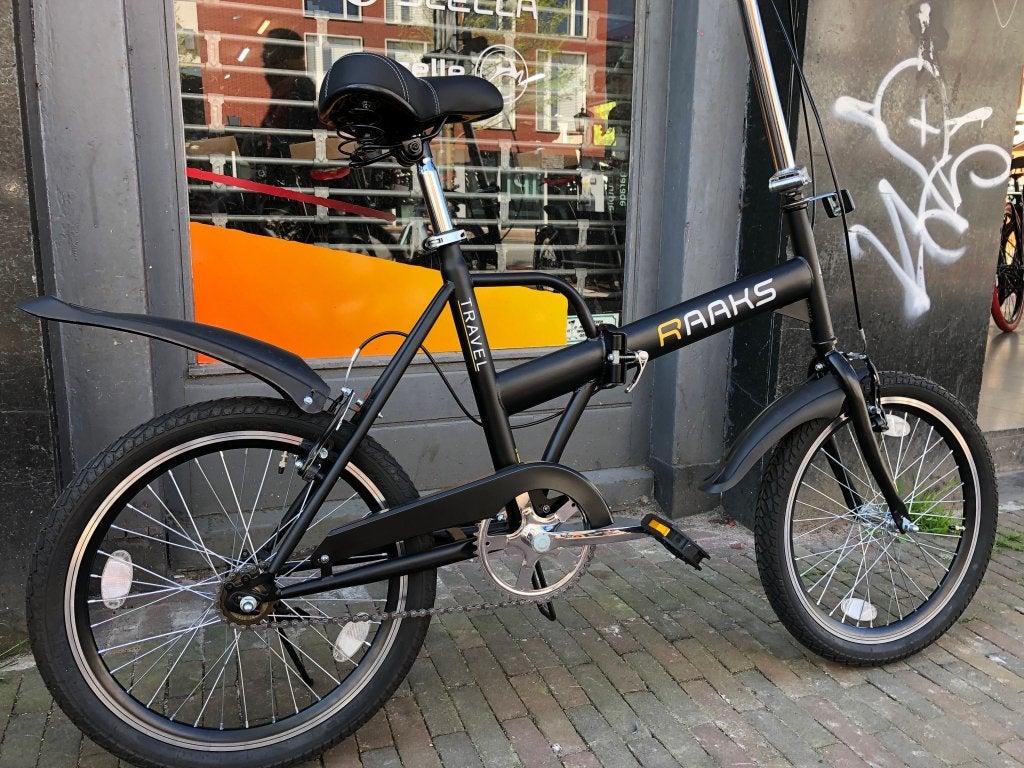 Fietshokje Houtplein: Raaks Travel Vouwfiets NIEUW, Fietsen en Brommers, Niet ingevuld, 20 inch of meer, Niet ingevuld, Nieuw