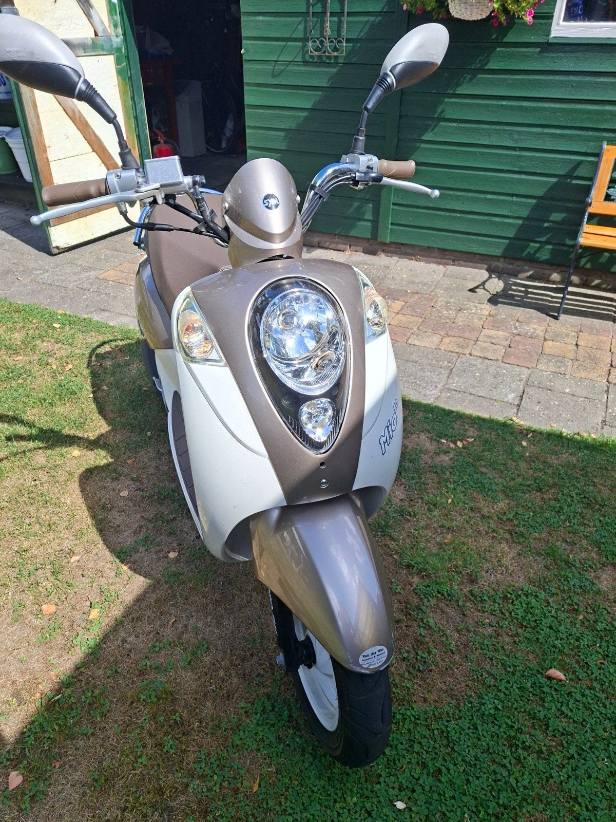 Sym Mio 50 Scooter - Goed onderhouden, lage kilometerstand, Fietsen en Brommers, Scooters | SYM, Gebruikt, Maximaal 45 km/u, Benzine