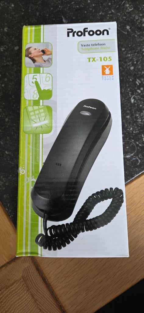 Profoon TX-105 Vaste Telefoon - Nieuw in Doos, Ophalen of Verzenden, Nieuw, 1 handset