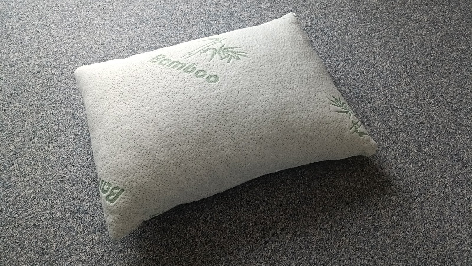 Nieuw Bamboo Air Pillow - Zacht, Koel & Drukverlagend, Ophalen, Eenpersoons, Wit, Nieuw