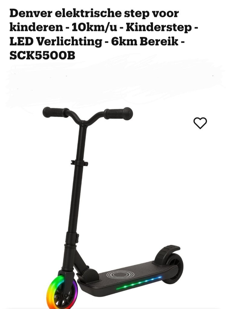 Denver elektrische step ( nieuw), Ophalen, Nieuw, Elektrische step (E-scooter), Denver