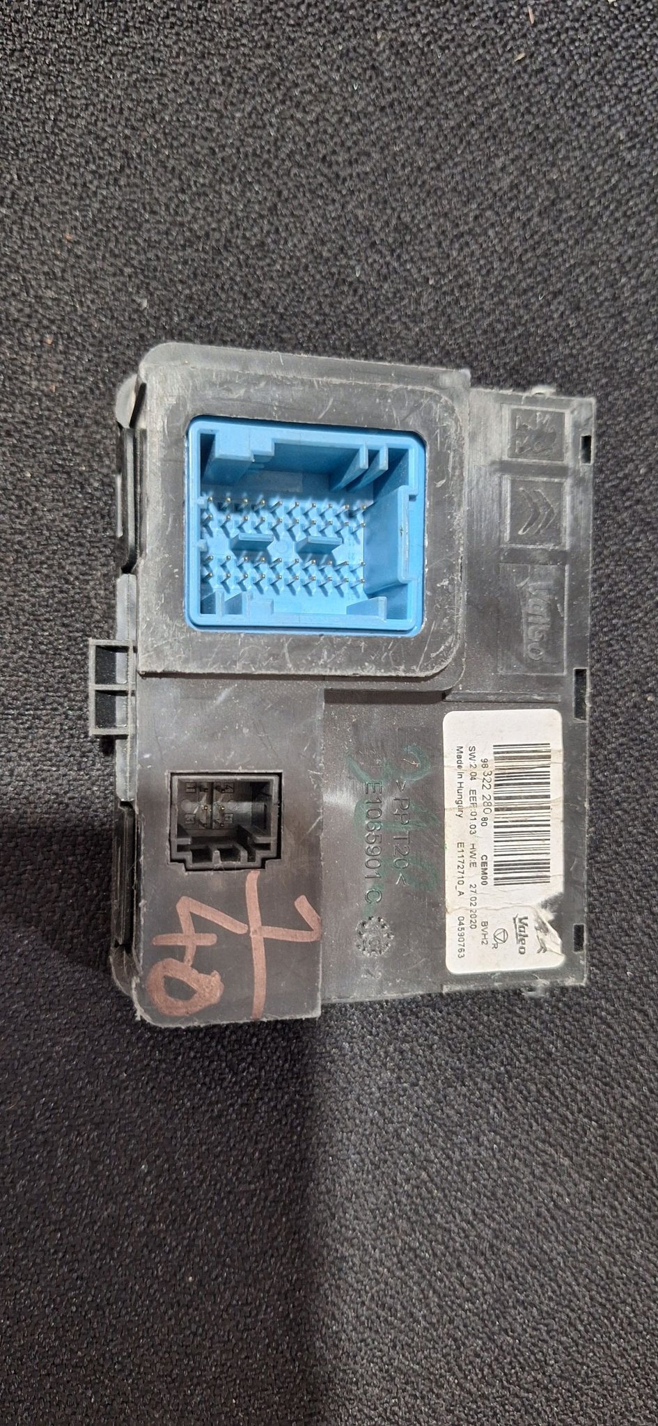 Originele BSI Body Control Module Citroen Peugeot Valeo - 98, Gebruikt, -, -, Ophalen of Verzenden