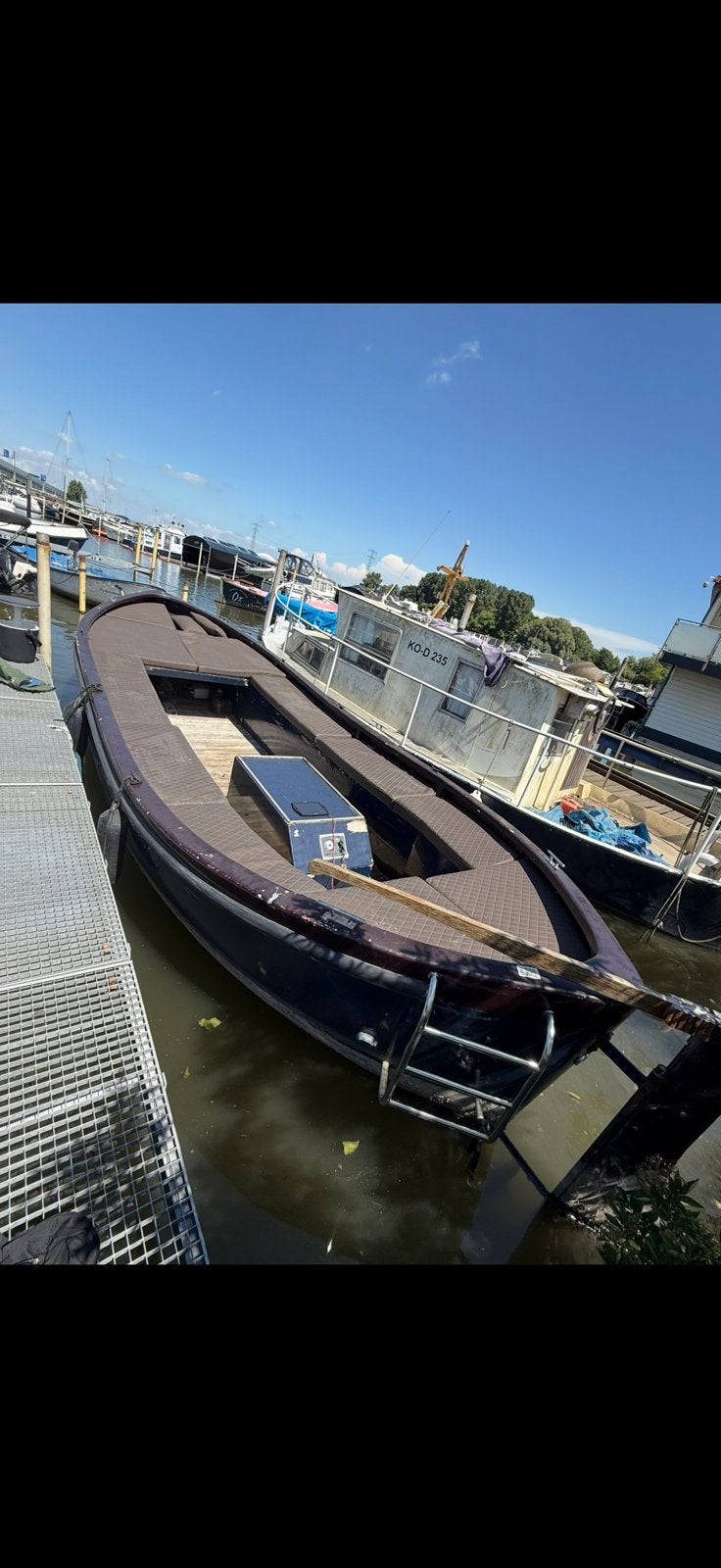 Sloep, Watersport en Boten, Sloepen, Binnenboordmotor, Diesel, 8 m, Kussenset