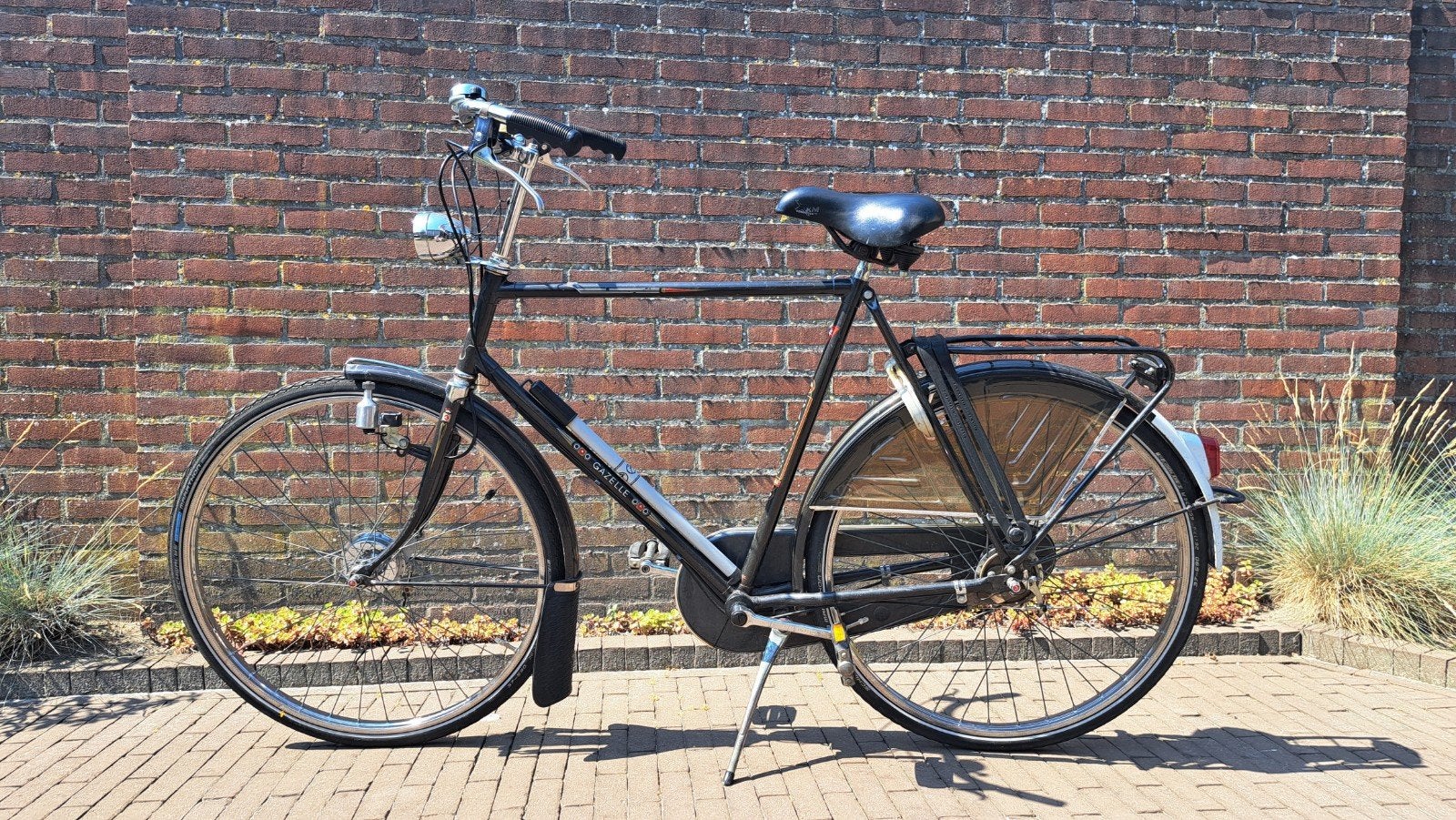 Klassieke Gazelle Solide Herenfiets (1986), Fietsen en Brommers, Fietsen | Heren | Herenfietsen, Ophalen, Gebruikt, Versnellingen