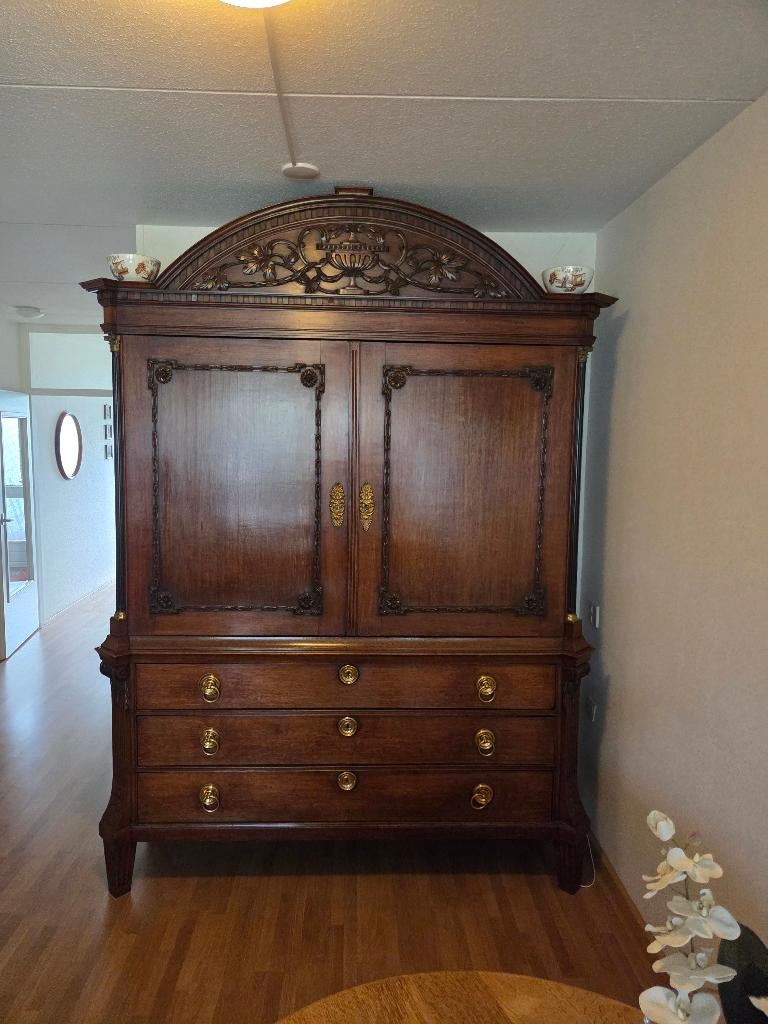 Antiek boeren kabinet, Antiek en Kunst, Antiek | Meubels | Kasten, Ophalen