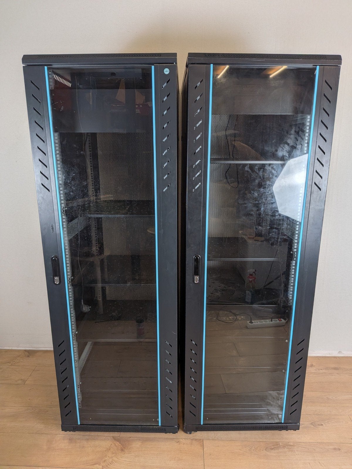 2x Professionele 19 Inch Serverkast / Netwerkkast – 185 cm, Computers en Software, Ophalen of Verzenden, Onbekend, Niet van toepassing