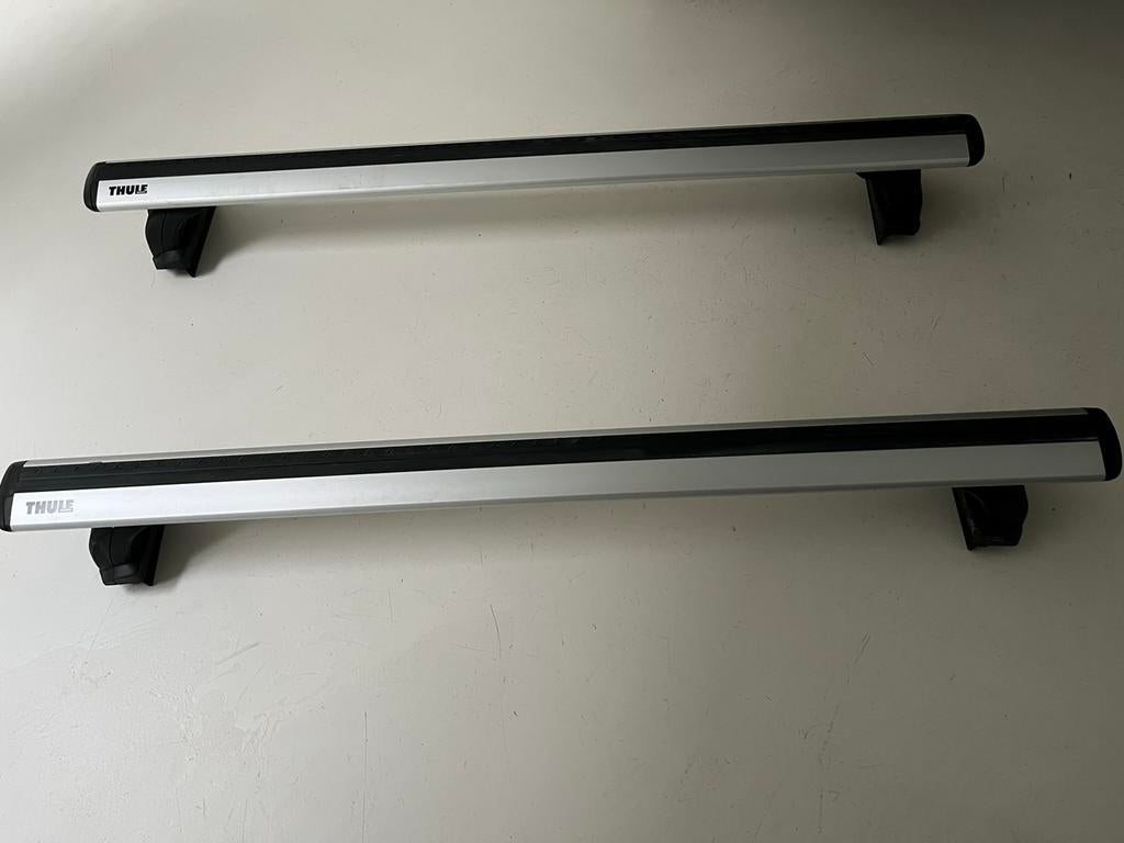 Dakdragers Thule Wingbar Edge voor Opel Ampera-e, Auto diversen, Dakdragers, Ophalen of Verzenden, Zo goed als nieuw