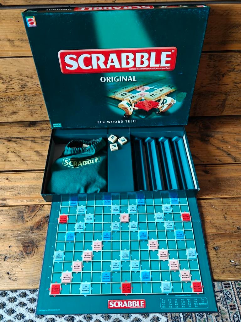 4 X Scrabble., Hobby en Vrije tijd, Gezelschapsspellen | Bordspellen, Ophalen of Verzenden, Mattel., Mattel., Mattel.