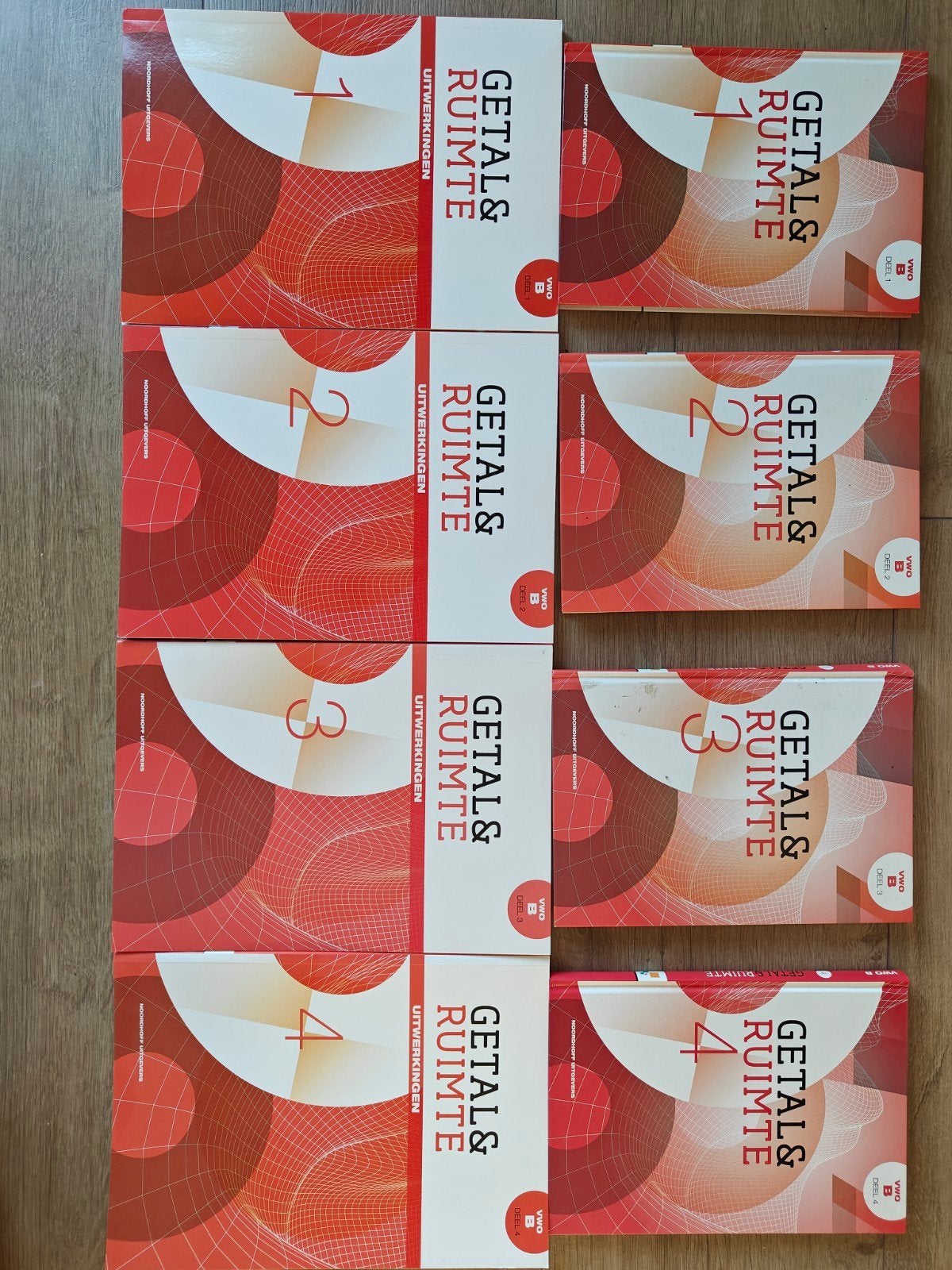 Getal & Ruimte VWO B Wiskunde Boeken en Uitwerkingen, Ophalen, VWO, Diverse auteurs, Zo goed als nieuw