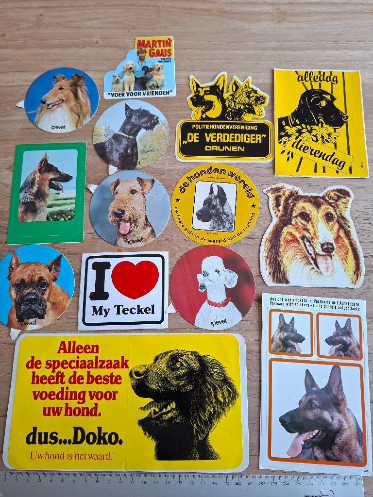 Stickers honden, Ophalen of Verzenden, Zo goed als nieuw, Dier en Natuur