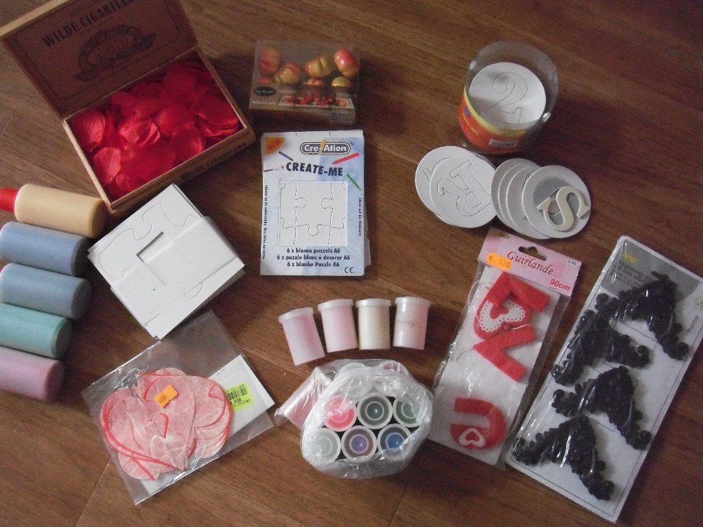 set hobby spullen, Ophalen of Verzenden, Zo goed als nieuw, Knutselmateriaal