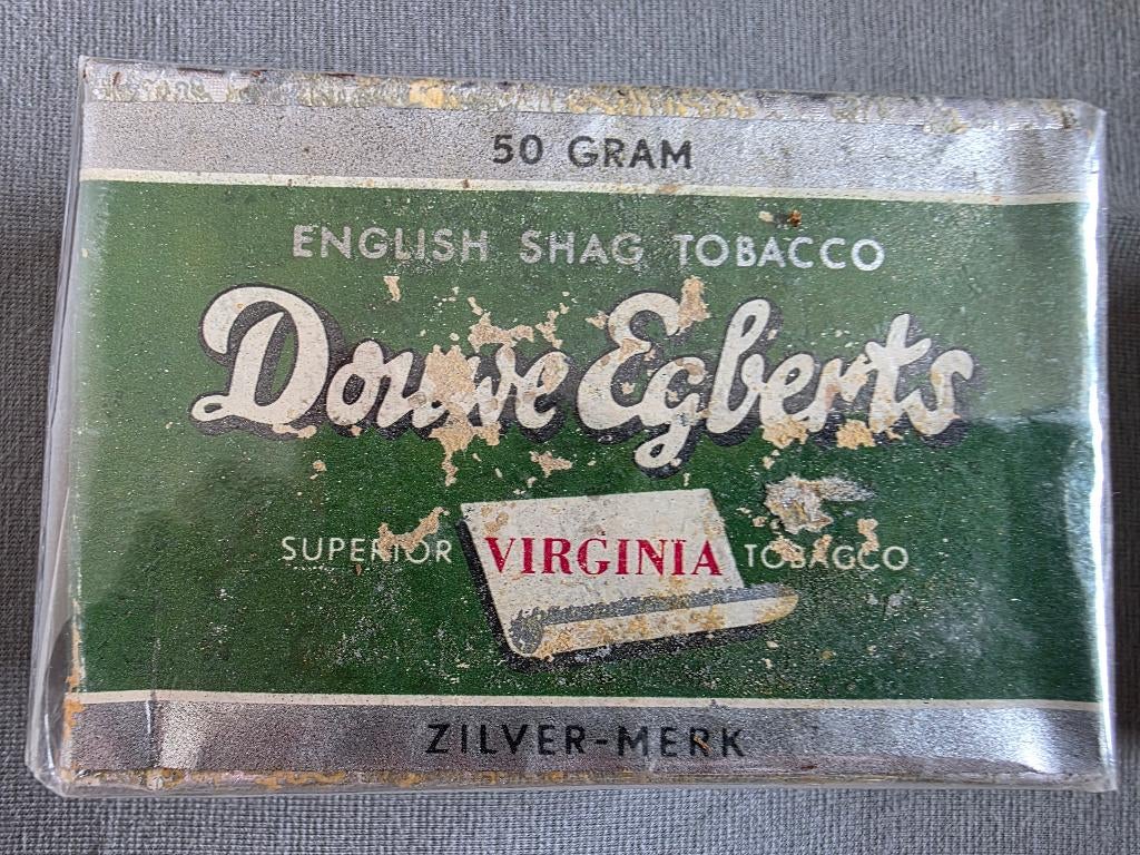 Douwe Egberts Zilvermerk Tabak (niet voor consumptie), Ophalen of Verzenden, Nieuw, Tabaksdoos of Verpakking