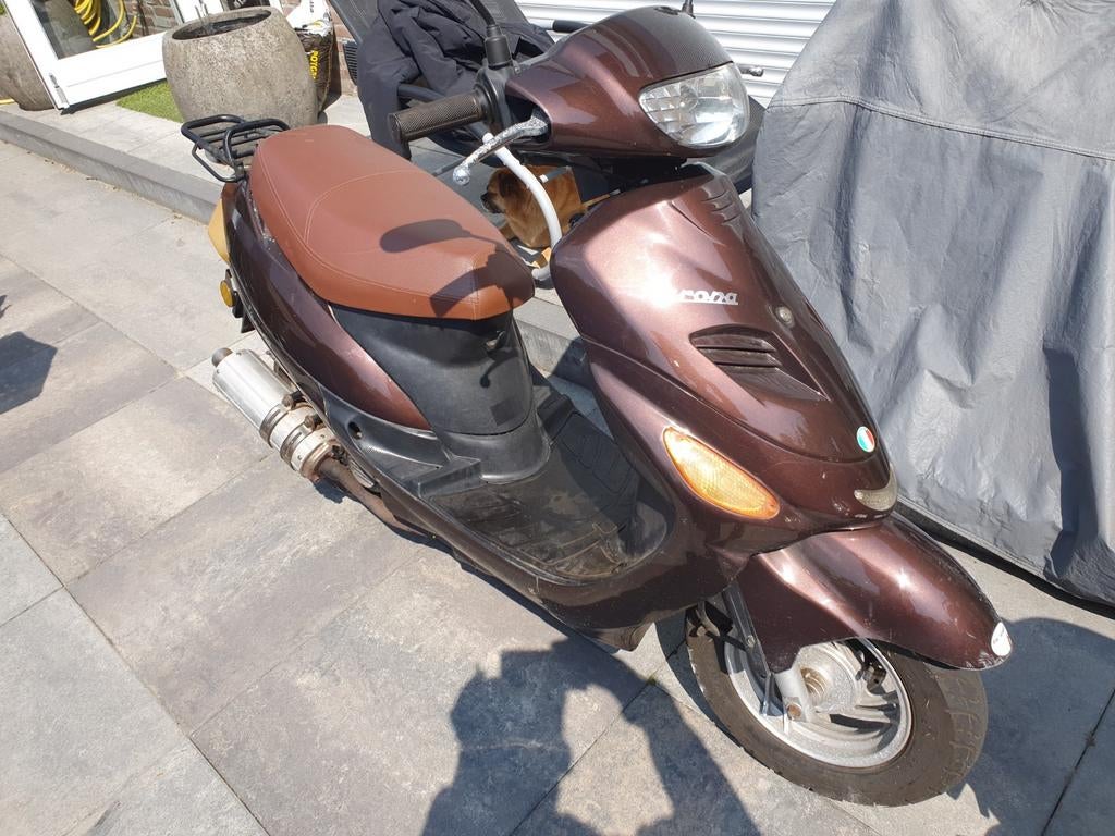 Fijne scooter, Ophalen