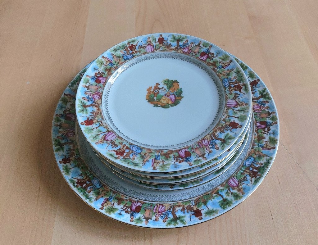 Seltmann weiden bavaria taart service, Ophalen, Zo goed als nieuw, Porselein, Bord of Schaal