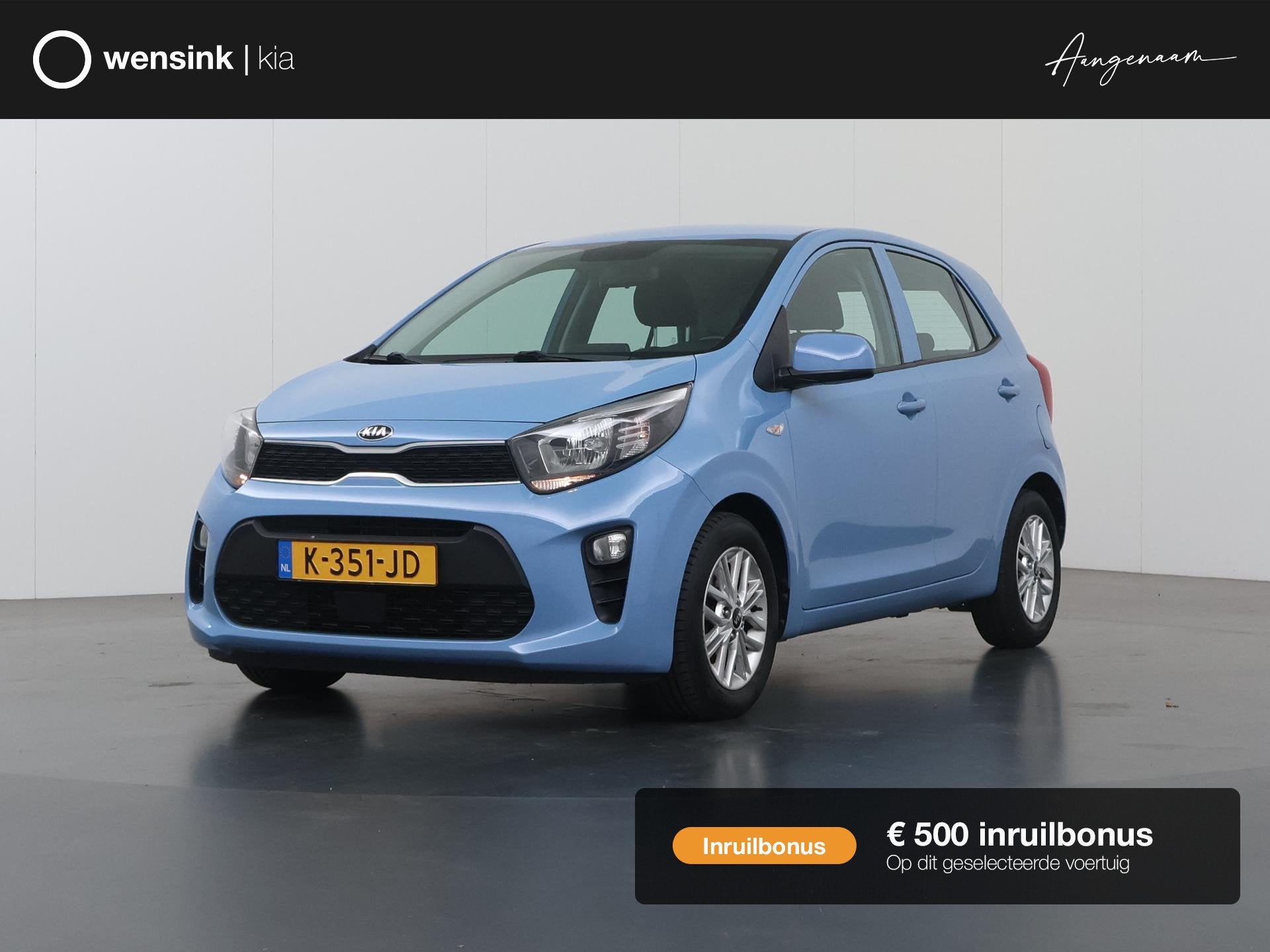 Kia Picanto 1.0 DPi DynamicLine | Apple Carplay/Android Auto, Auto's, Voorwielaandrijving, Stof, Gebruikt, Origineel Nederlands