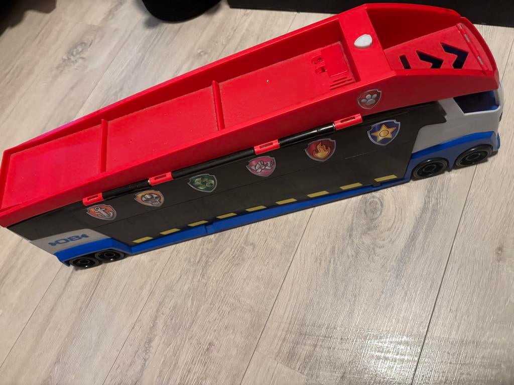 Paw Patrol Bus - Grote Speelbus voor Avonturen, Ophalen, Zo goed als nieuw