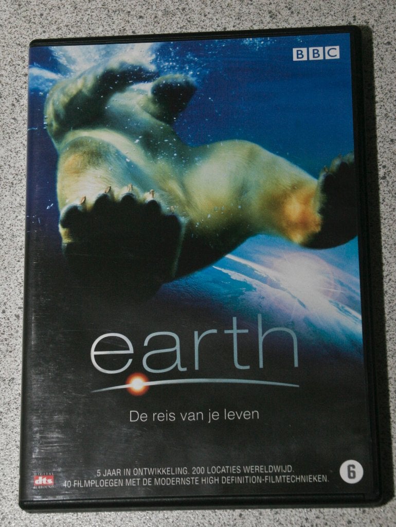 Earth. De reis van je leven. BBC documentaire., Cd's en Dvd's, Dvd's | Documentaire en Educatief, Engels, Alle leeftijden, Nederlands