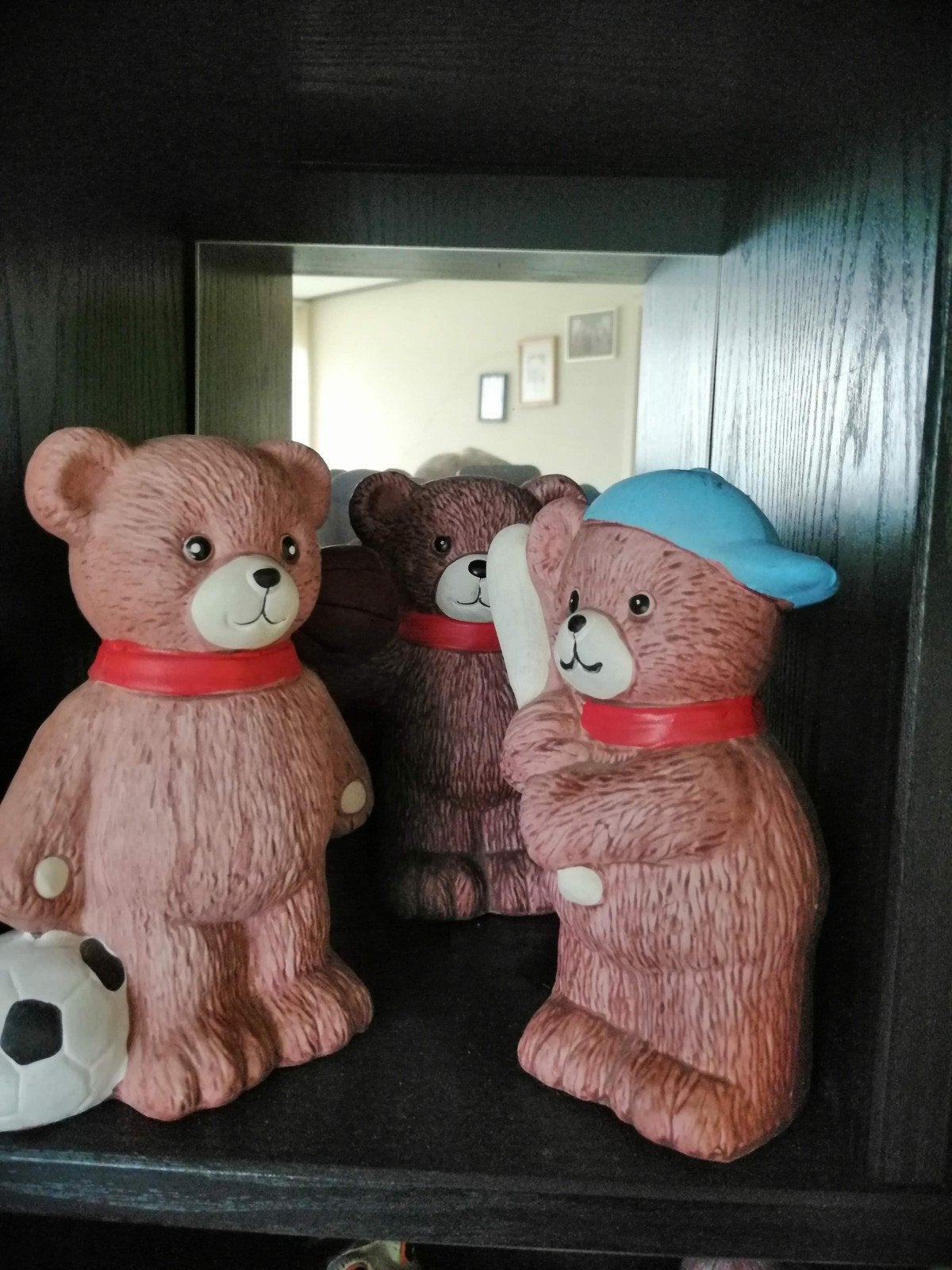 3 sportieve beren spaarpotten, Ophalen of Verzenden, Zo goed als nieuw