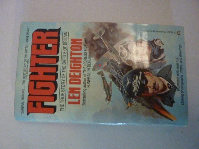 Len Deighton - Fighter, Verzenden, Tweede Wereldoorlog, Gelezen, Overige onderwerpen