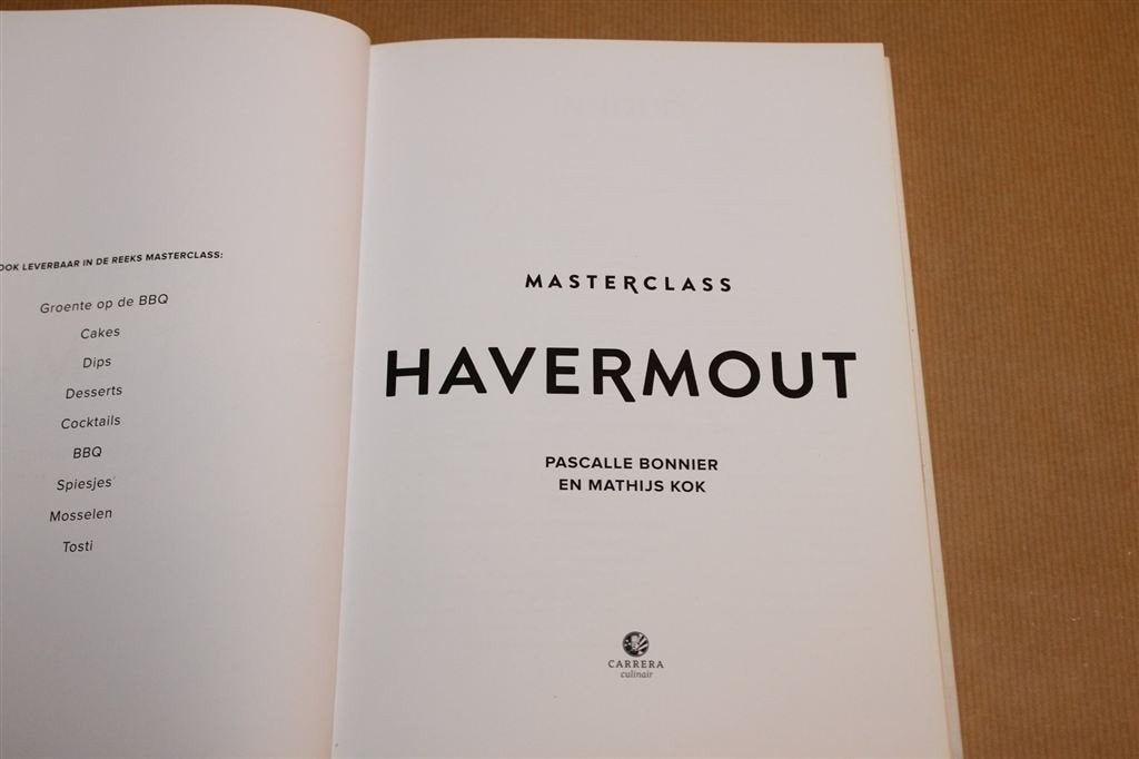 Havermout: Masterclass — Meer dan 65 Recepten, Boeken, Ophalen of Verzenden, Zo goed als nieuw, Nederland en België