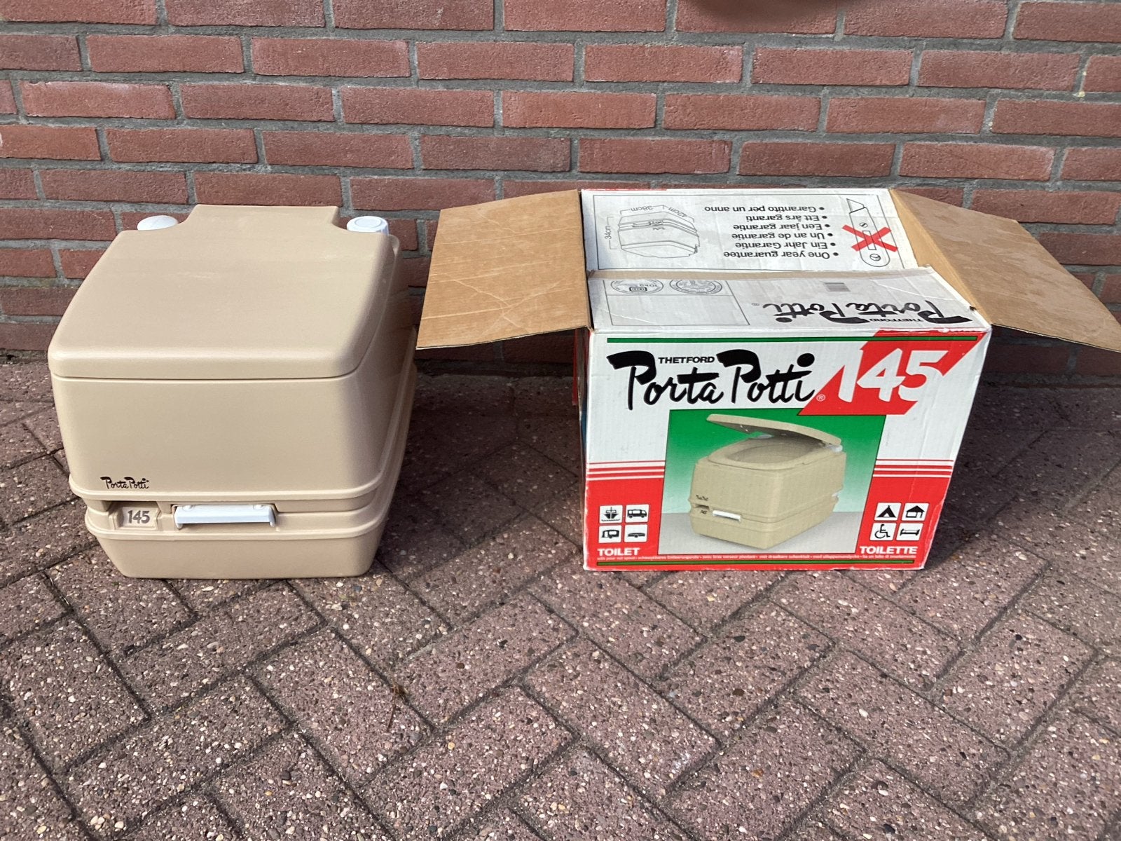 Thetford Porta Potti 145 - Draagbaar Toilet, Ophalen of Verzenden, Gebruikt
